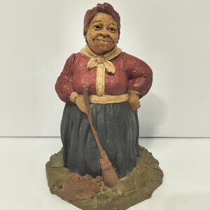 Gone with Wind Hattie Sculpture Gnome by artist Tom Clark Signed